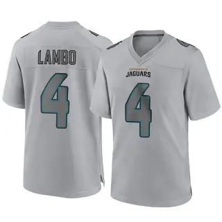 Men's Nike Josh Lambo Teal Jacksonville Jaguars Game Jersey