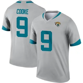 Logan Cooke Men's Nike White Jacksonville Jaguars Vapor Untouchable Elite Custom Jersey